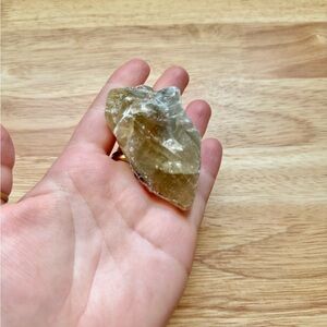 Rough Green Calcite Crystal